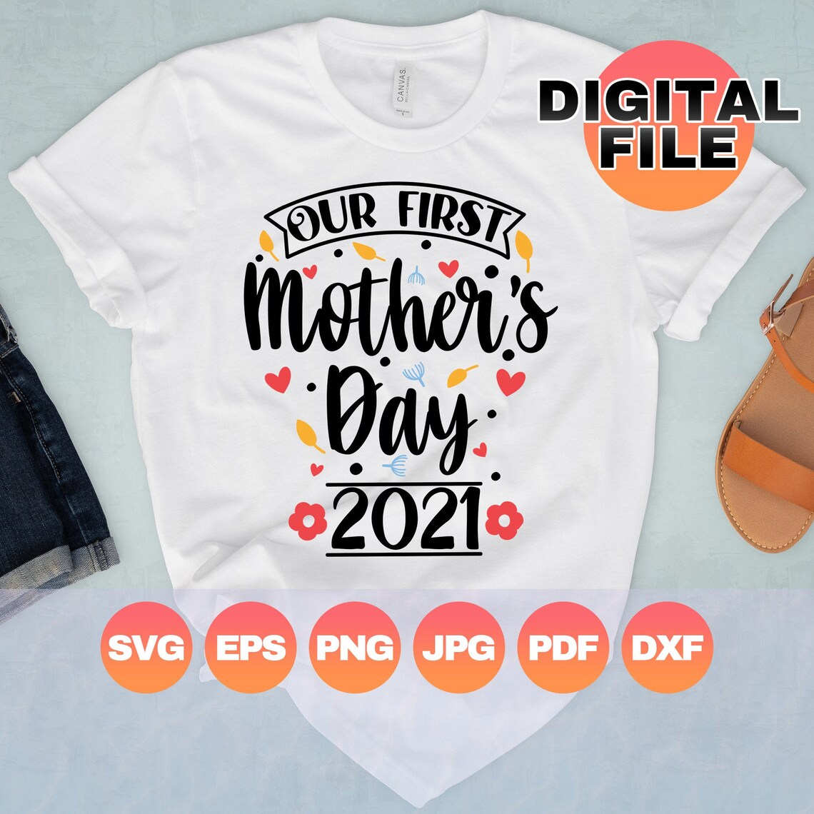Free Free 284 Our First Mothers Day Svg SVG PNG EPS DXF File