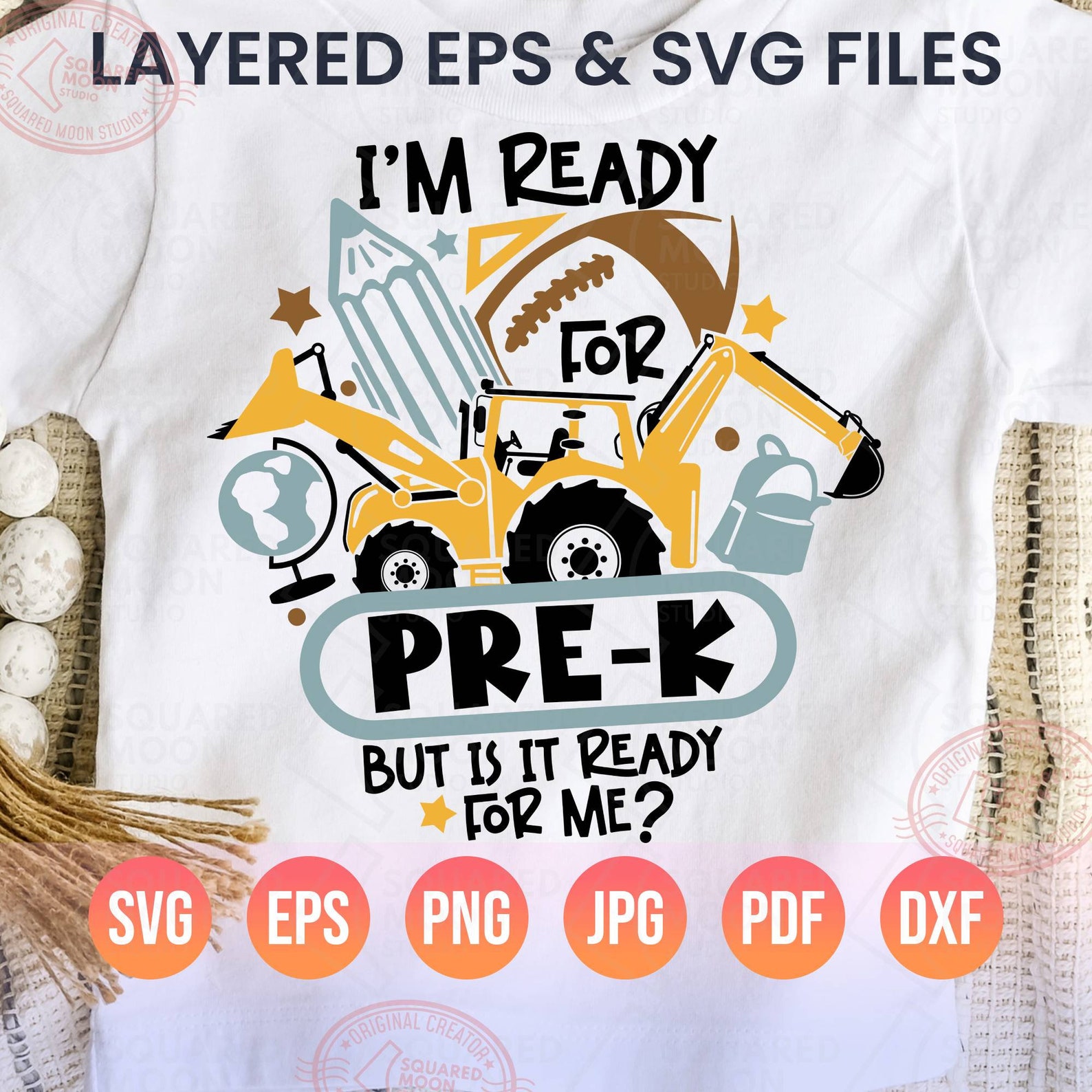 Back to School Png Svg Boys, I'm Ready for Pre-k but is It Ready for Me ...
