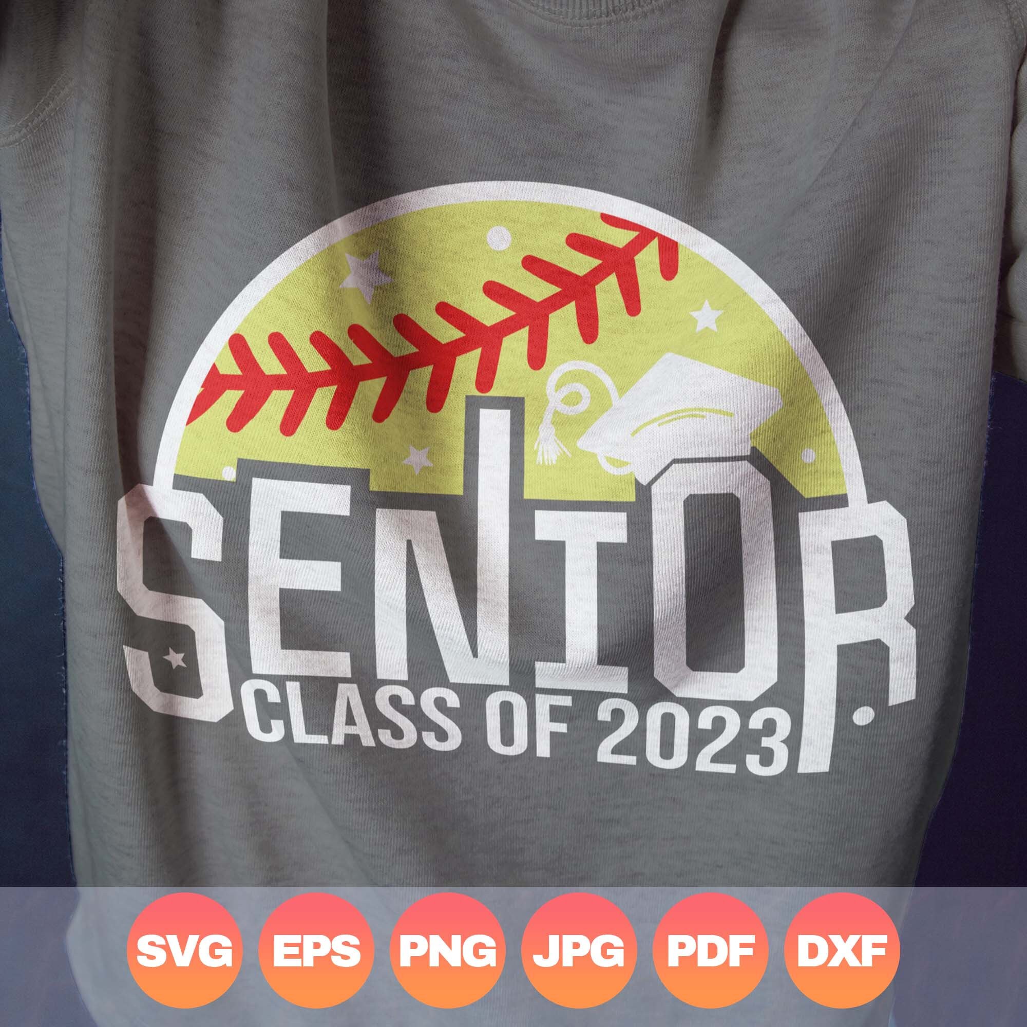 Senior 2023 Softball Svg Senior 2023 Baseball Svg Class of - Etsy