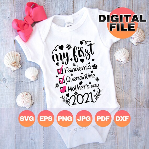 Download My First Mothers Day Svg Baby Announcement Svg 2021 Baby Svg Etsy