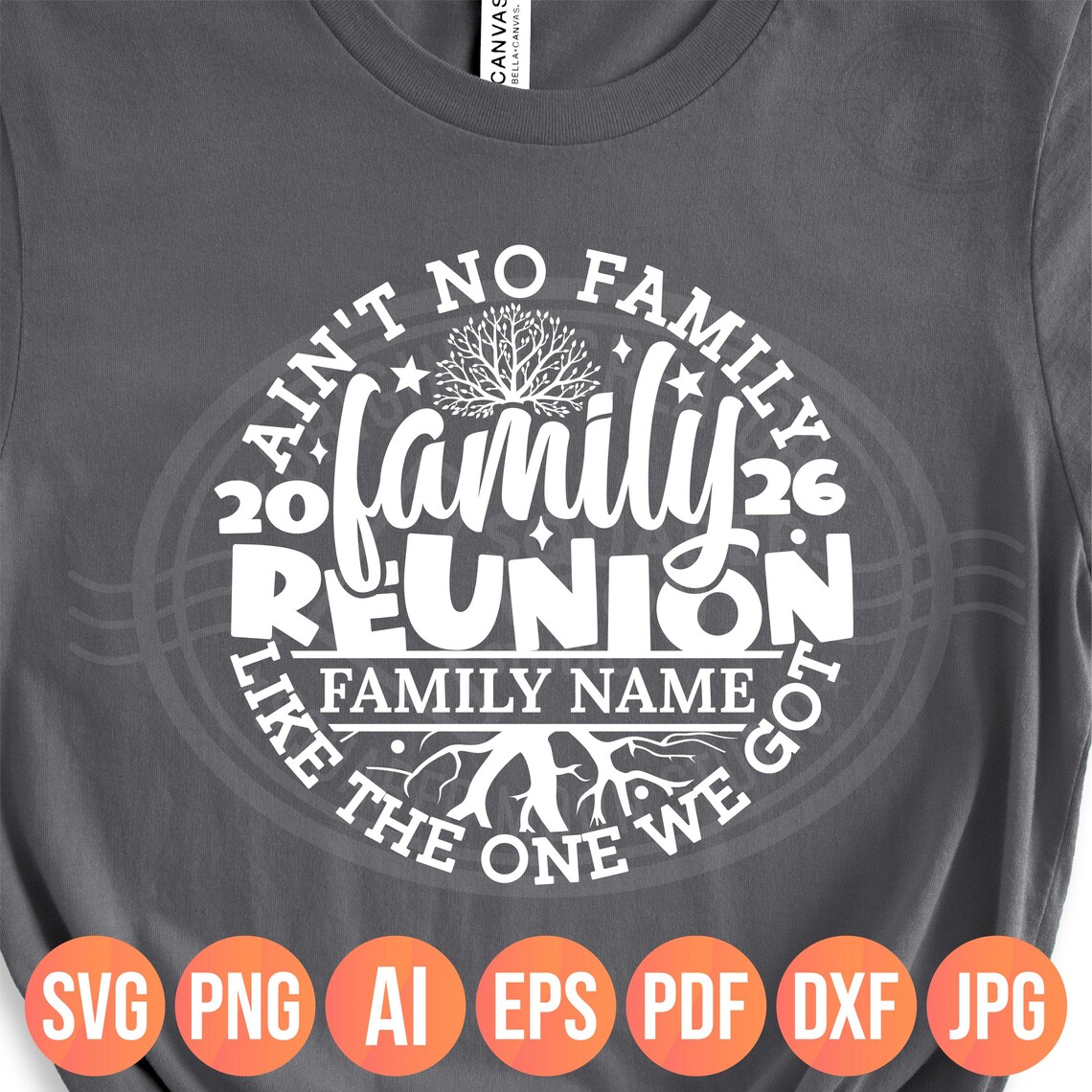 Family Reunion SVG PNG, Aint No Family Like the One We Got - Etsy
