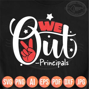 Directores, diseño de camiseta de fin de curso y último día de clases 2025, sublimación Cricut, archivos de corte