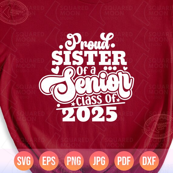 Proud Lil Sister Of 2019 Senior Graduation Shirt Proud Lil Sister Of 2019 Senior Graduation Shirt
