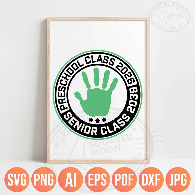 Preschool Graduation Svg Png Bundle (38 designs), 2026 Graduate Designs afbeelding 8