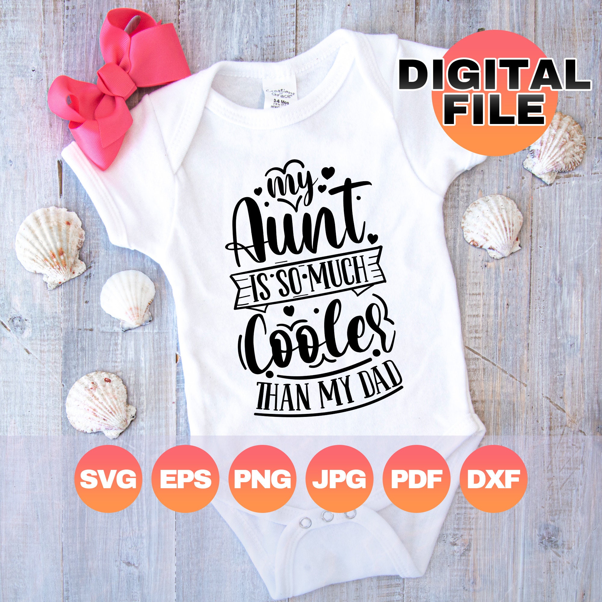 Aunt Svg for Babies Aunt Bundle Auntie Svg Files New Aunt Etsy