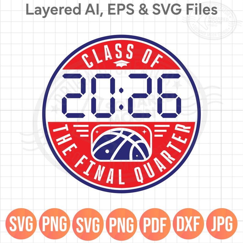 Class of 2026 Basketball SVG PNG: Senior Design (digital Files) - Etsy