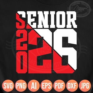 Senior 2026 Split Svg Png, Class of 2026 Svg, 2026 Graduate Gifts, High School Senior Graduation Svg, Layered Digital Files