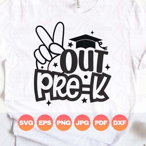 Pre K Svg| Prek Graduation Svg| Last Day of School 2024 Png for Kids| Preschool Graduate Gift| Digital Sublimation Silhouette Cricut Files