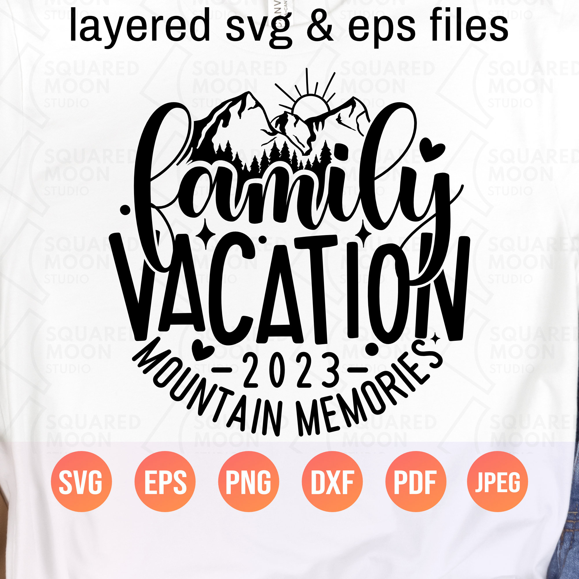 Family Vacation 2023 Svg Mountain Memories Svg Family Etsy Canada