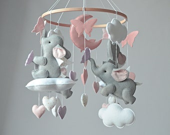 Elephant Mobile Etsy