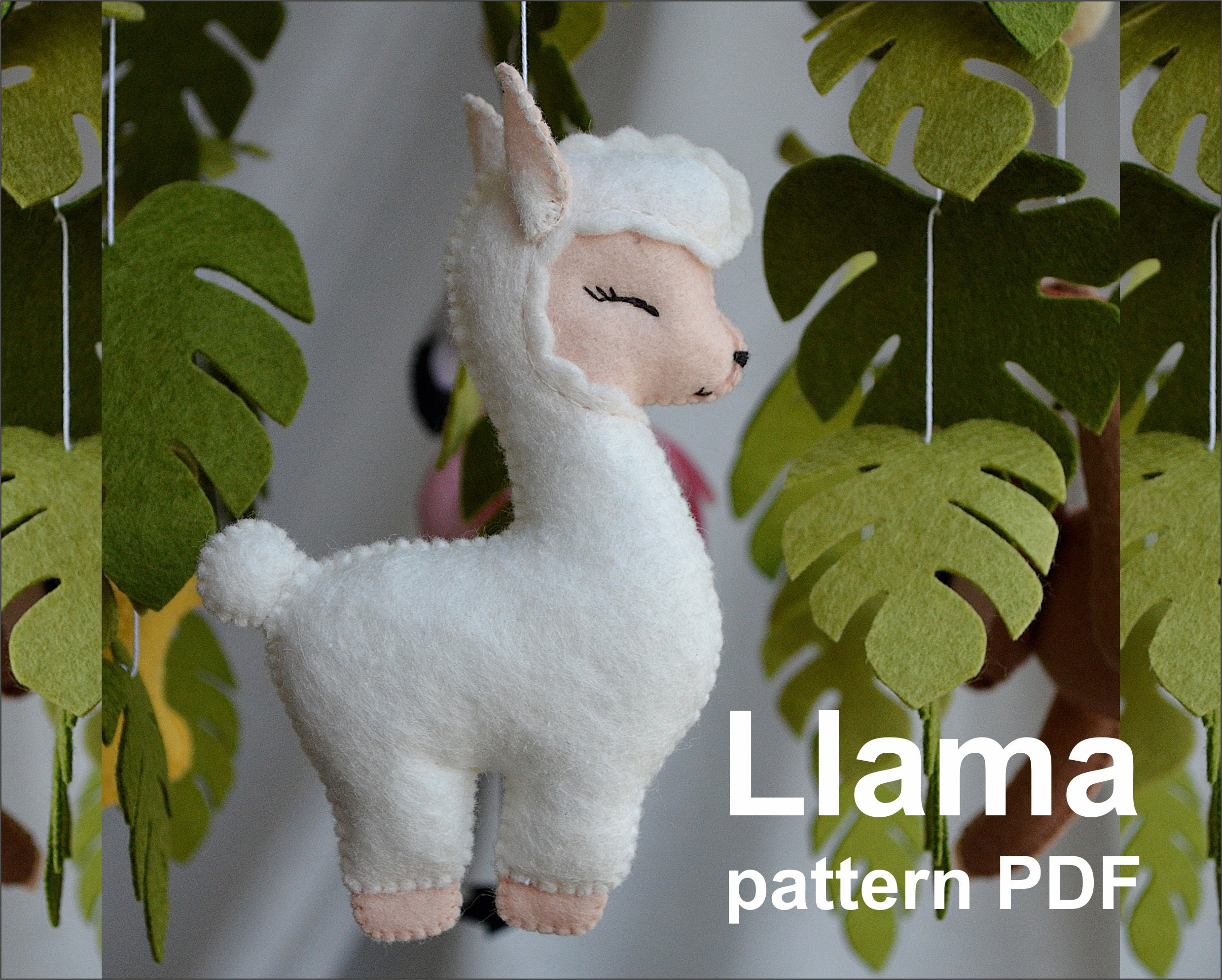 Llama Pattern - Etsy