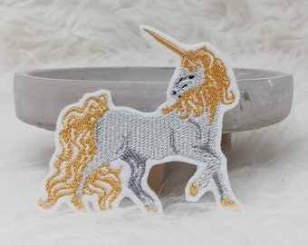 Aufnäher "Einhorn" - verschiedene Größen, Designs und Filzfarben