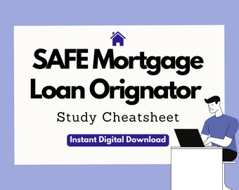 SAFE Act MLO Study Notes: Ace Your NMLS Exam with Our Comprehensive Cheatsheet!