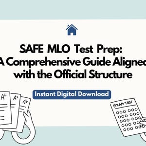 2025 Comprehensive MLO Study Guide | Follows Official SAFE MLO Test Outline