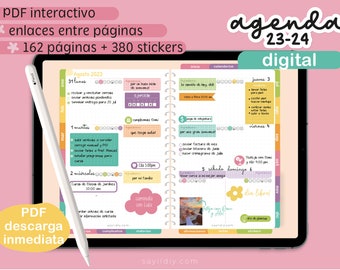 Agenda 23-24 DIGITAL | interactive PDF | goodnotes compatible