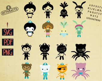 Octonauts Svg Etsy