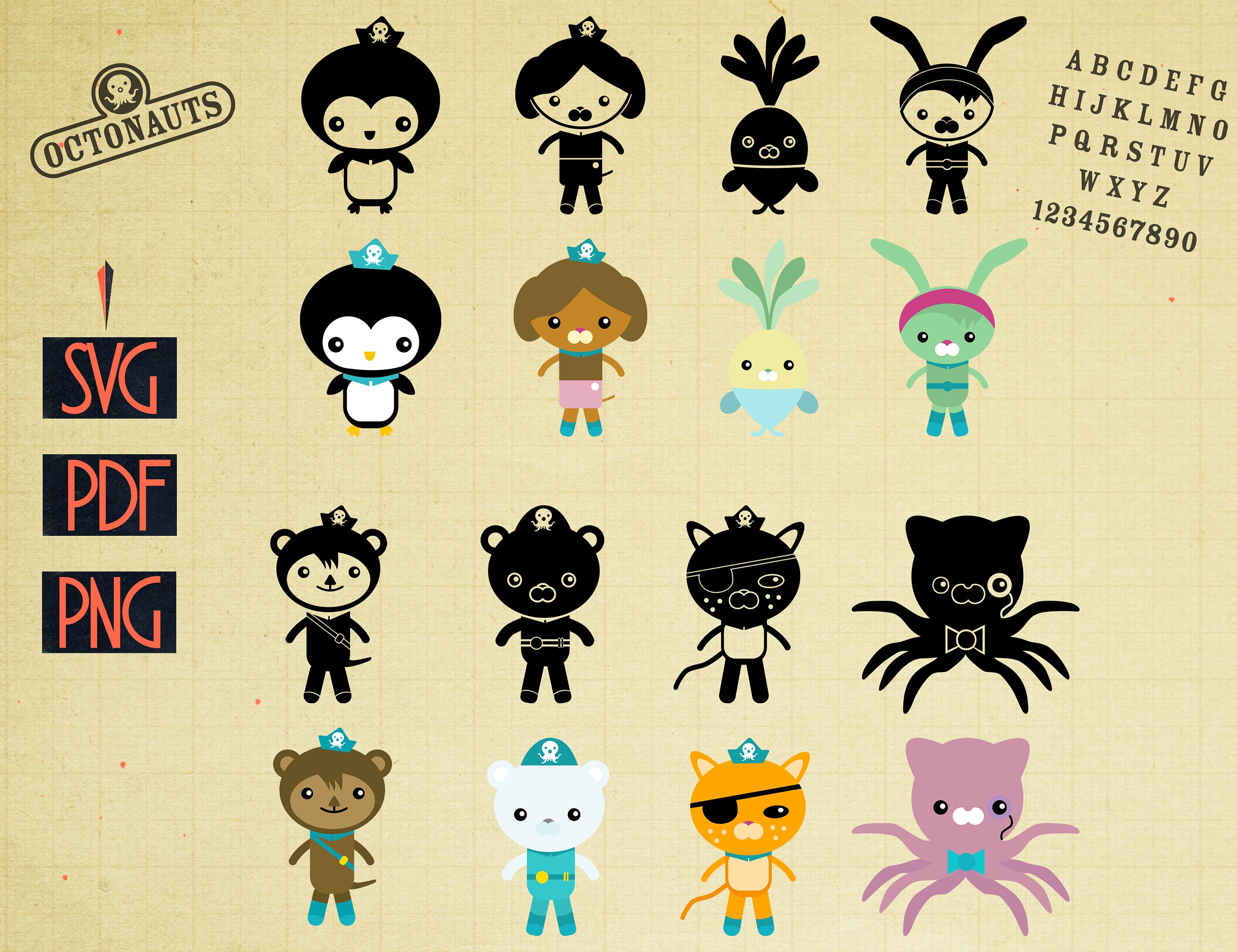Download Ultimate Octonauts Svg Bundle Octonauts Birthday Octonauts Etsy