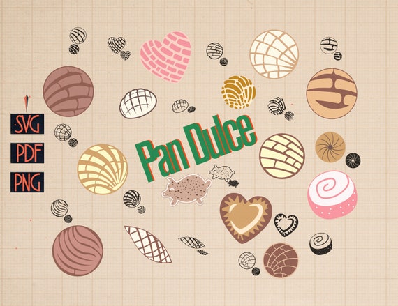 Download Concha SVG Pan Dulce SVg Concha png Concha vector Concha ...