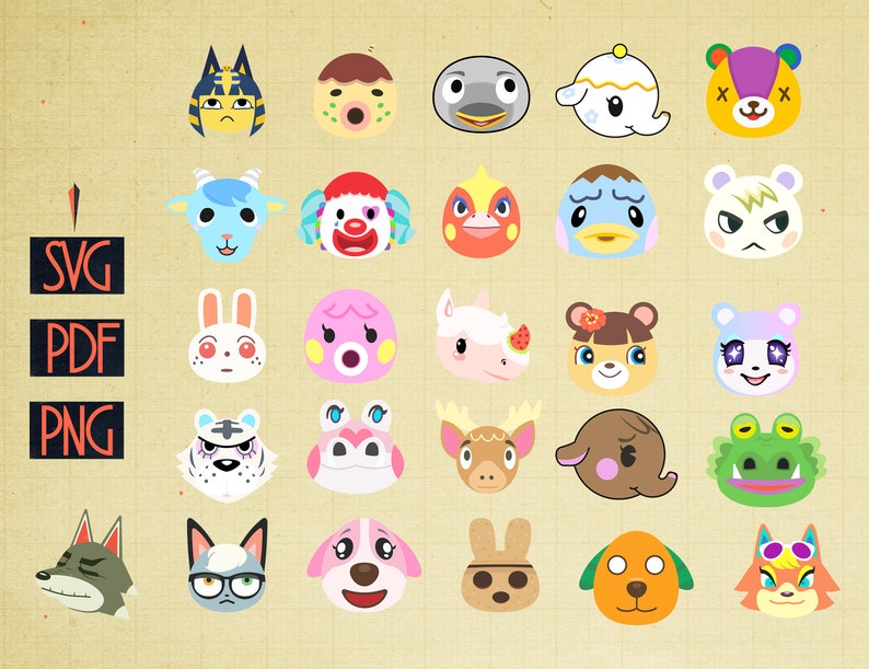 Download Animal Crossing SVG Animal Crossing Clipart Animal ...