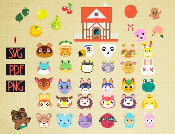 Download Animal Crossing SVG Animal Crossing Clipart Animal ...