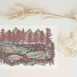 carte de vœux vierge | wiccan décor, populaire en ce moment, cadeau de déménagement, côte nord-ouest, cadeau pour tout le monde, juste parce que carte, art mystique