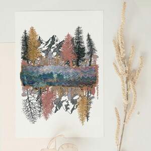carte de vœux vierge | wiccan décor, populaire en ce moment, cadeau de déménagement, côte nord-ouest, cadeau pour tout le monde