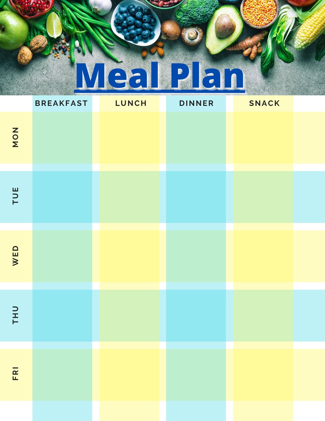 weekly-food-planner-printable