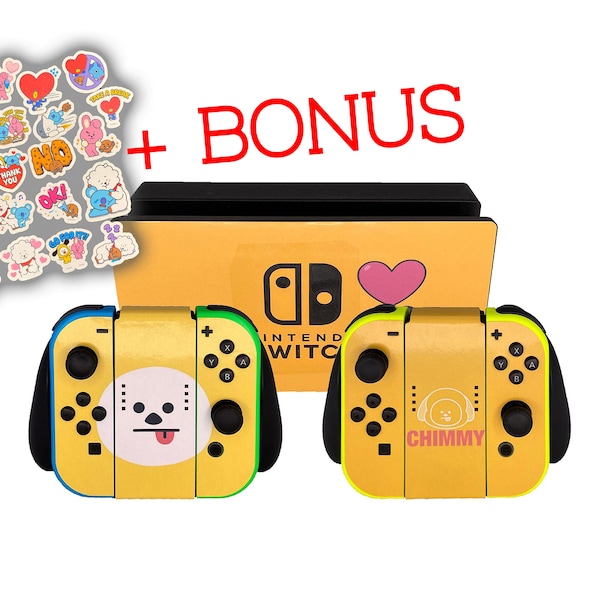 Chimmy BT21 Nintendo Switch Skin