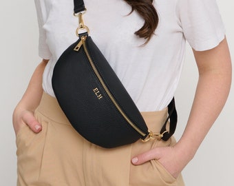 Personalised leather Bum Bag