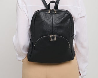 Leather Backpack Women, Various Colours, Personalised Leather Backpack