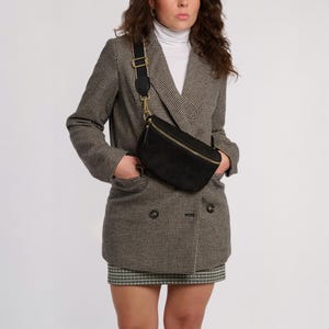 Suede Bag, Suede Bag Women, Suede Fanny Pack