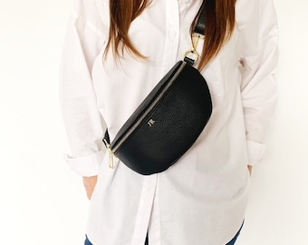 leather bum bag womens uk
