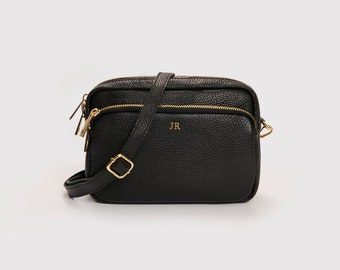 Bolso bandolera de cuero