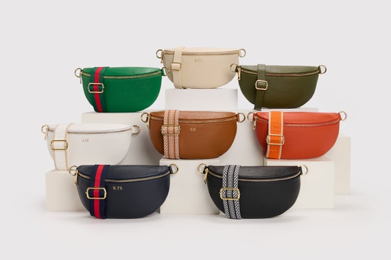 Leather Bumbag, Hip Bag, Fanny Pack, Waist Bag, Personalized Bumbag