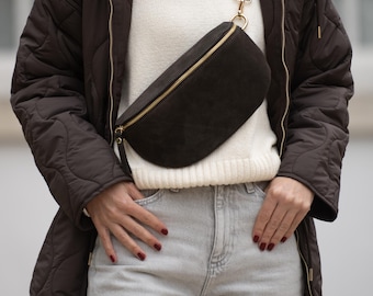Suede Bumbag