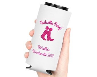 Nashville BABY! Anpassningsbar presentkorg för möhippa, destinationsresa, burkkylare, smal och standard