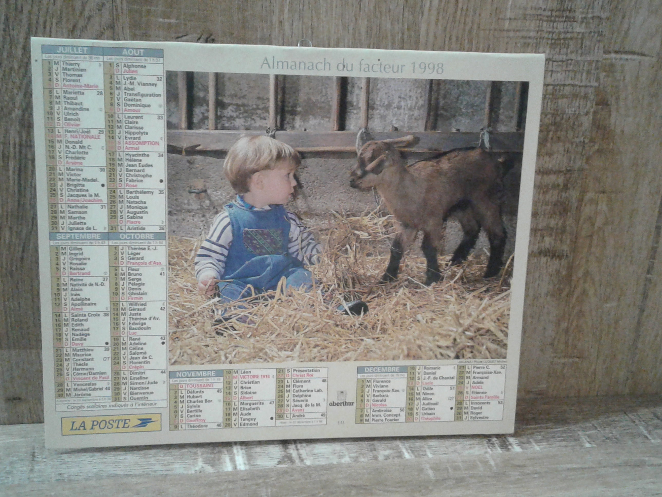 Calendrier de Collection Enfants