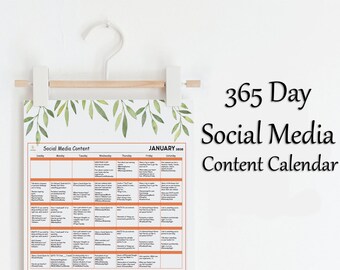 365 Social Media Bundle - All-inclusive, over so many pieces of content, 365 social media images with ready-to-post text, templates