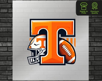 Tennessee DTF Transfer, Sport T Shirt, Perfect Custom Tees, Ready to Press Football Transfers DTF Shirts