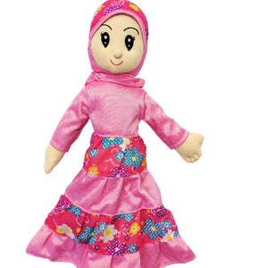 My Little Muslim Sister. Handmade Muslim hijabi dolls in three skin tones for our Muslim children.