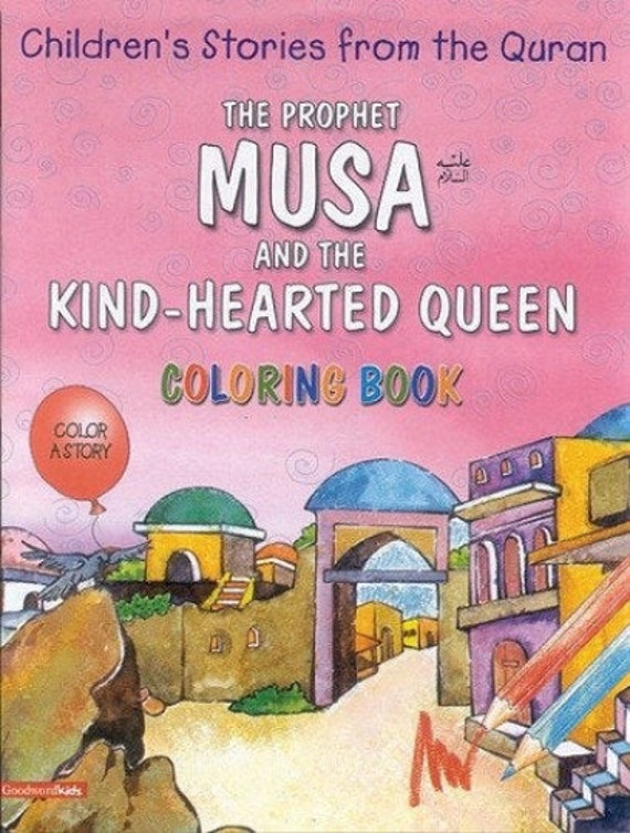 Color A Story Series: the Prophet Musa and the Kind-hearted | Etsy