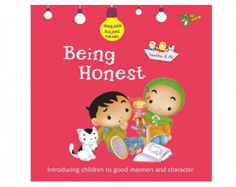 Akhlaaq Series Being Honest Islamic storybook for Muslim children kids
