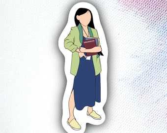 Teacher Mulan Sticker, Mulan Sticker, Teacher Sticker, Princess Sticker, Disney Teacher Sticker