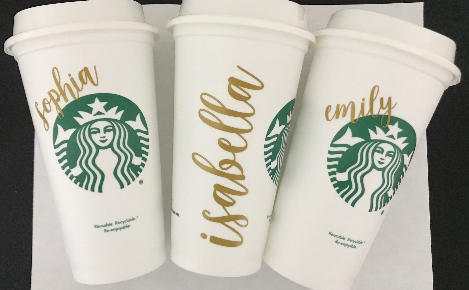 Starbucks Tumbler Personalized Starbucks Cup with Name Gift for Bridesmaid Star...