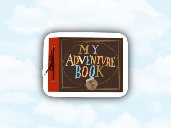 My Adventure Book Sticker, UP Sticker, Disney Sticker