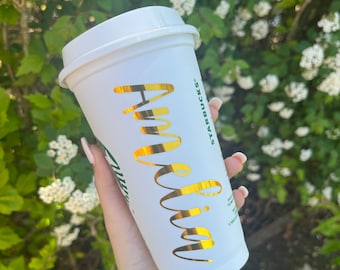 Personalisierte Starbucks Becher | Dieser Name ist das perfekte Geschenk für Sie