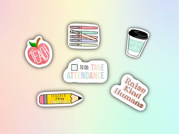 Teacher Stickers,  Shop Stickers, Hydroflask Stickers, Laptop  Stickers