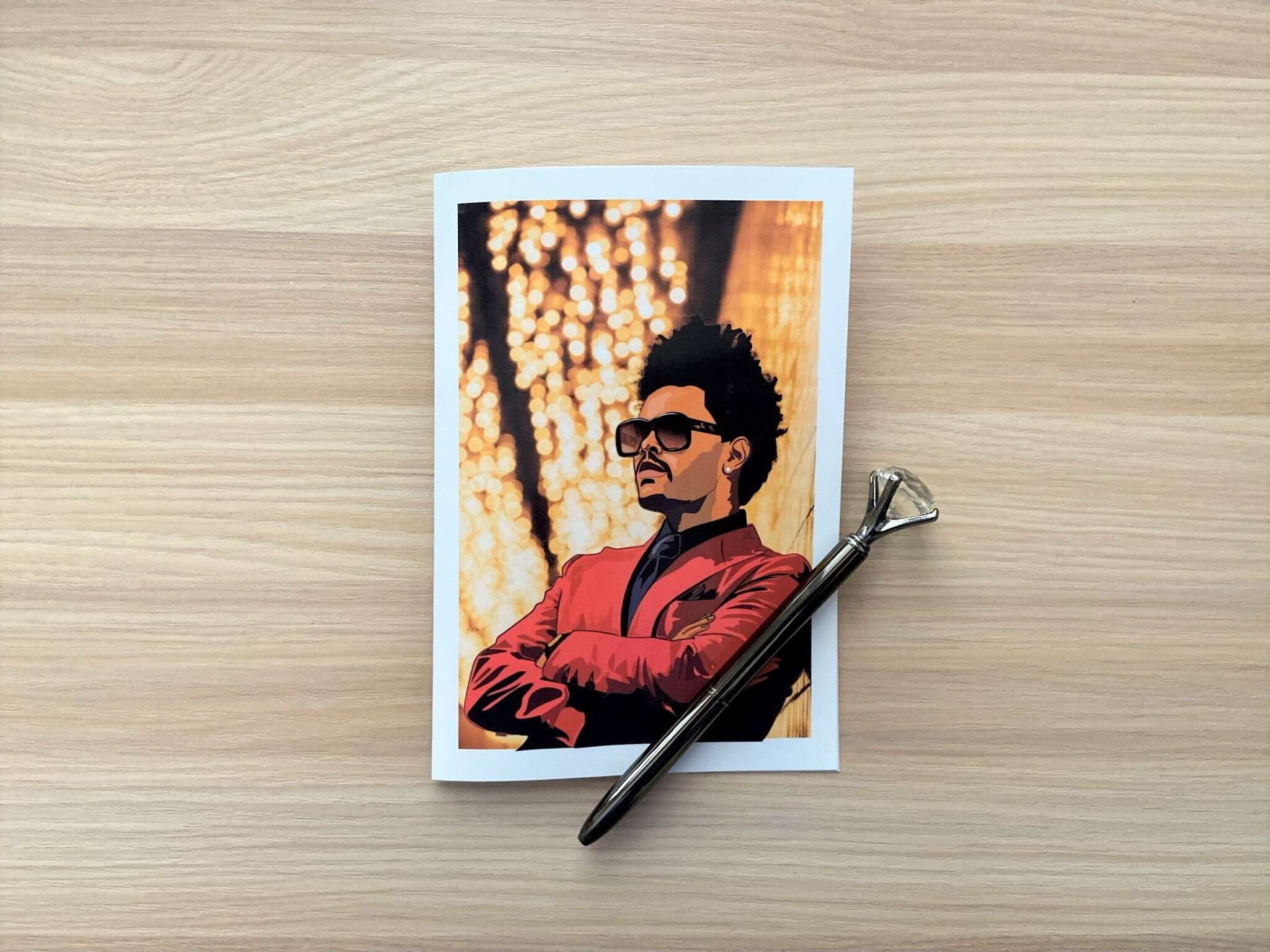 The Weeknd Birthday Card Birthday Cards Celebrity Birthday Etsy UK