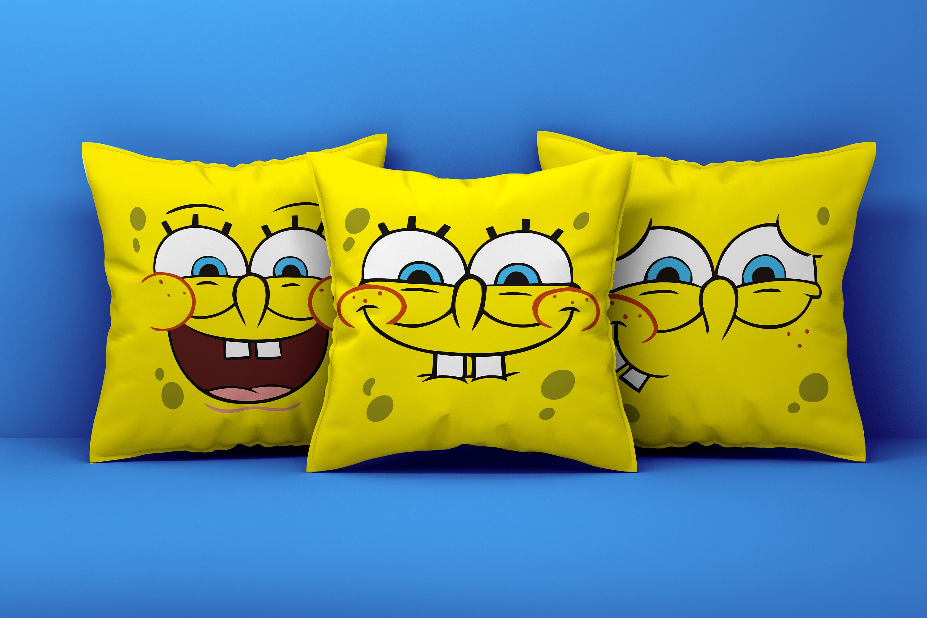 SpongeBob SquarePants Pillows. Pillow & cover. Etsy