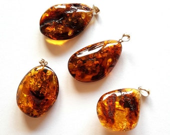 Bernstein Anhänger, Bernstein Anhänger, Bernstein Anhänger, Bernstein Großhandel, Bernstein für Händler, Bernstein mit Silber, Bernstein Silber Schmuck, Bernstein Schmuck, Bernstein Schmuck